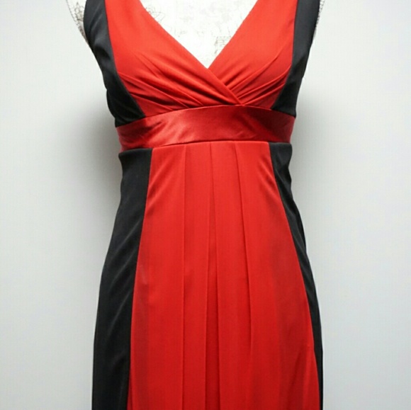 Red Black Alyn paige dress - Picture 3 of 8